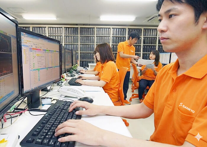 BtoBの複雑な受注管理・EDI処理を行う三協の専門チームと独自開発システム