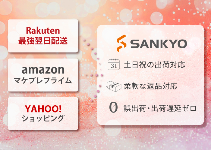 日祝も出荷できる化粧品物流